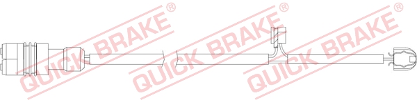 Czujnik zużycia klocka